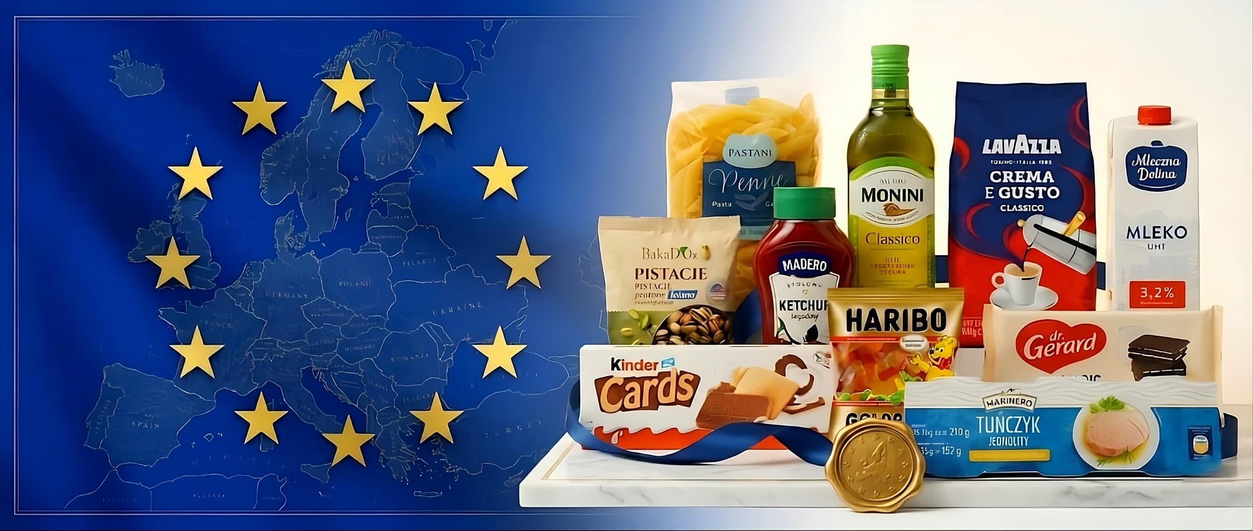 Елітні продукти з самого серця Європи